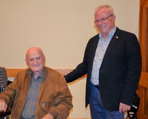 Ernst Hau und Hermann Veldung Jahreshauptversammlung 2022 | SCR Skiclub Rhön-Fulda