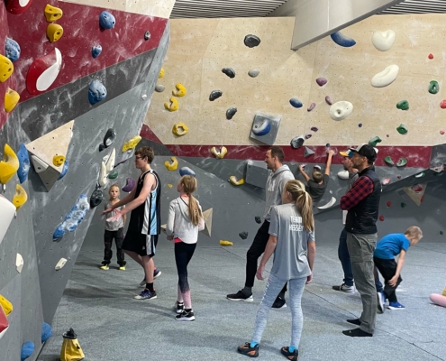 Bouldern mit der Jugend des SCR Fulda