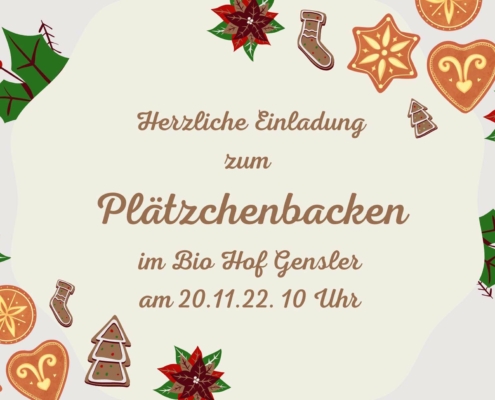 Plätzchenbacken 22 Einladung – SCR Fulda