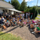 Besucher des Sommerfestes