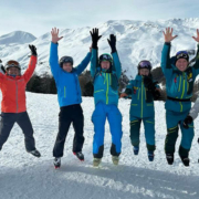 Gruppenbild der Skilehrer des SCR auf der Familienskifahrt in Schöneben