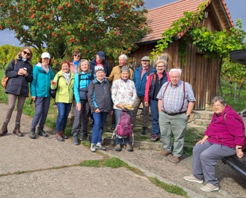 Gemeinsame Rast bei der Frankenlandfahrt