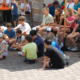 Kinder beim Hüttenfest des SCR