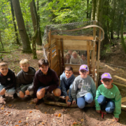 Kinderaktivwochenende des SCR Aktivitaetan im Wald