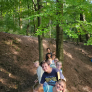 Waldaktivitäten beim Kinderaktivwochenende des SCR