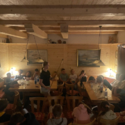 Werwolfspiel beim Kinderaktivwochenende des SCR