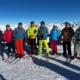 Gruppenbild bei der Gletscher-Skifahrt im Oetztal des SCR