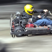SCR Kinder in Aktion beim Kartbahnfahren in Fulda