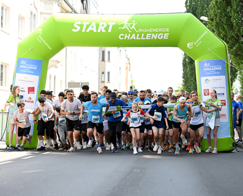 Challenge Lauf Start in Fulda