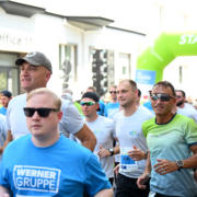 Laufbeginn des Challengelaufs in Fulda