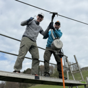 Spass beim Arbeitseinsatz an der Skihuette 2026 SCR Fulda