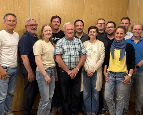 Vorstand Gruppenbild Jahreshauptversammlung 2026 des SCR