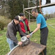 Zusammenarbeit Arbeitseinsatz 2026 am Skilift des SCR Fulda