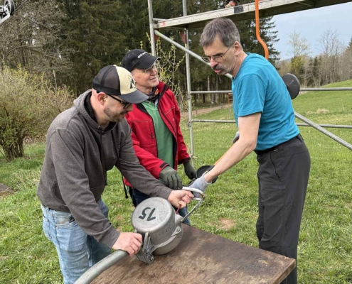 Zusammenarbeit Arbeitseinsatz 2026 am Skilift des SCR Fulda