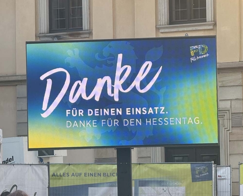 Dankeschön an alle Helfer des Hessentags 2026 in Fulda