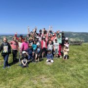 Gruppenbild beim Familienzelten des SCR Fulda