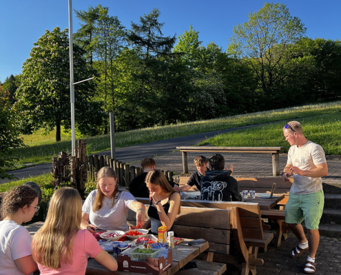 Nachtreffen der Jugendskifahrt auf der Skihuette des SCR Fulda